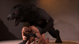 Chris Redfield Defeated by a Werewolf
