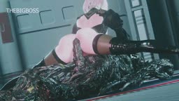 Mold and Nier-Automata - Anal Penetration [By Studio FOW]