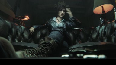 Lara croft "Talks" Business