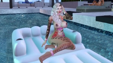 Slut Toy's Poolside Party
