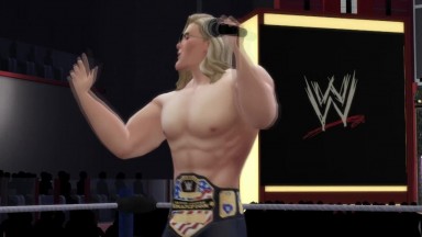 WWE Wrestling: Diablo Fucks The Champion's Son On Live TV - Sims 4