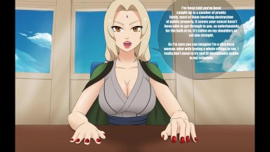Tsunades pungent foot punishment
